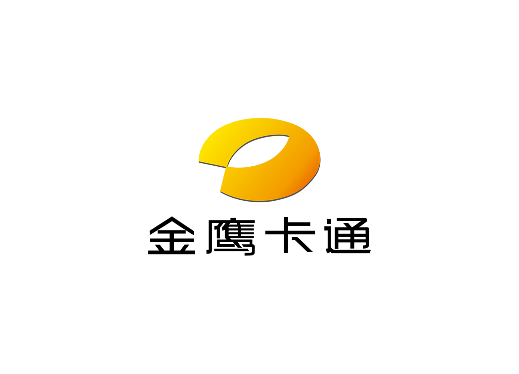 金鹰卡通logo矢量标志素材