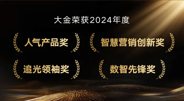 大金中央空气系统再获大奖， 2025中国数智营销峰会大金囊括四项殊荣